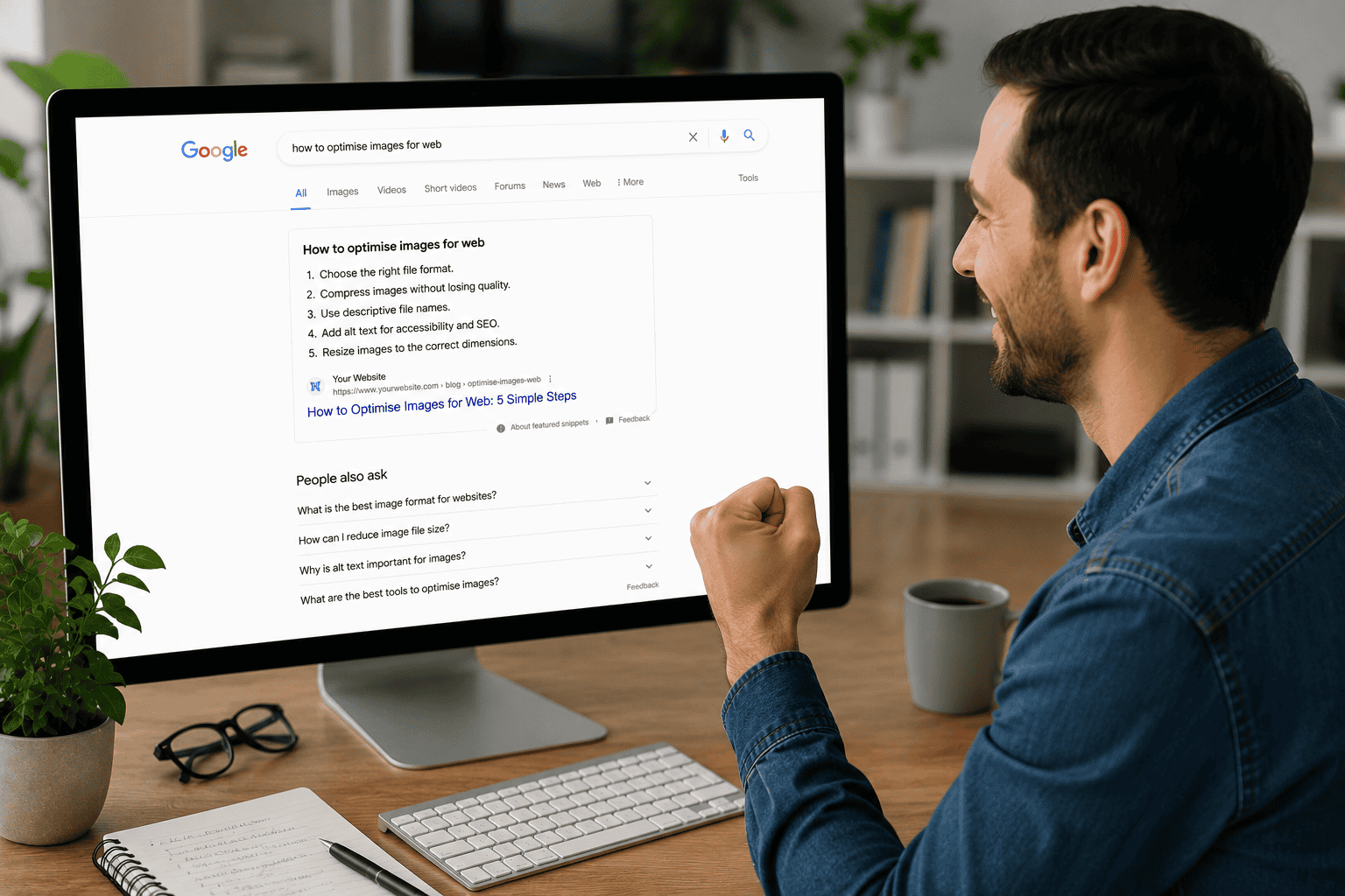 Business gaining increased visibility after earning featured snippets in search results