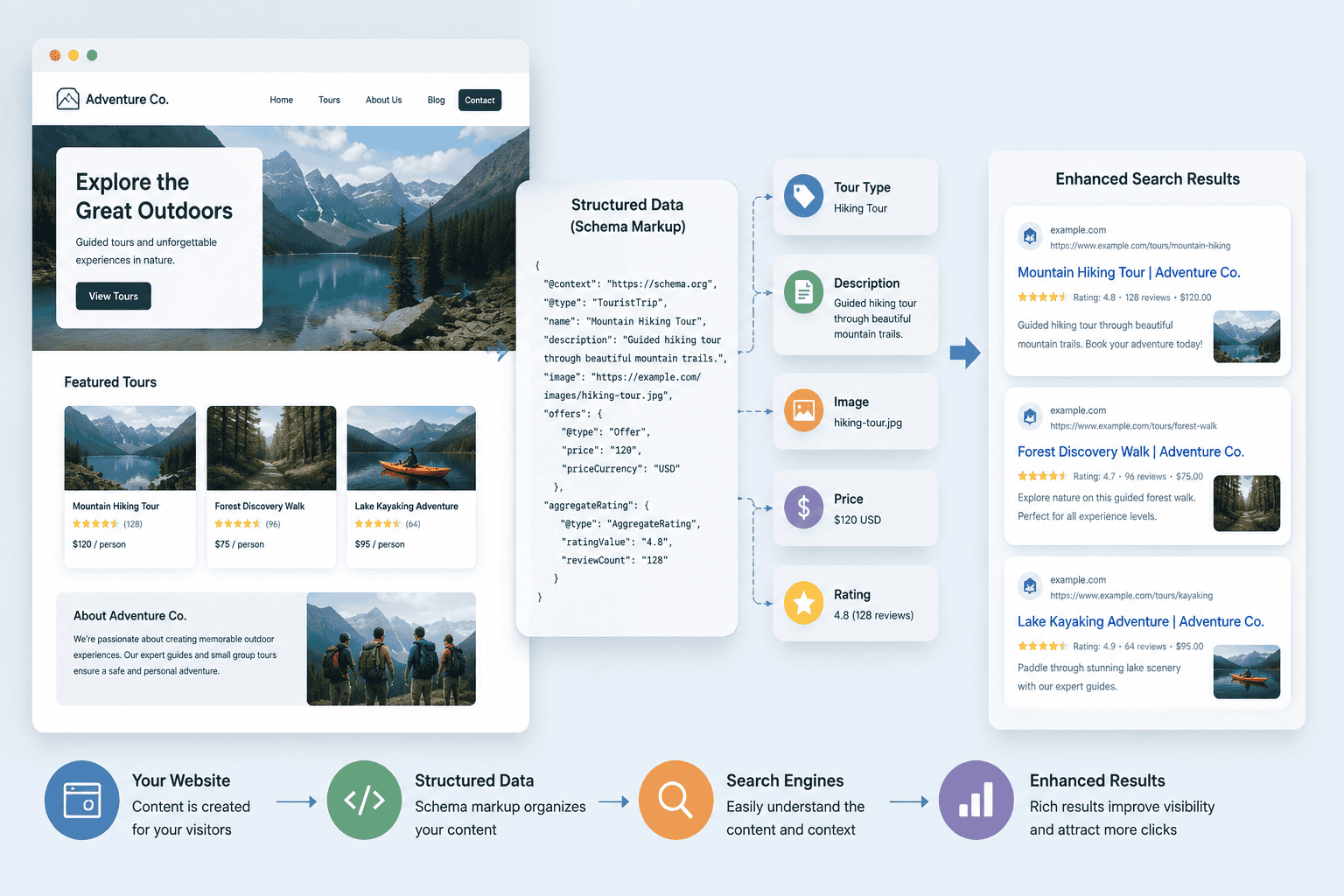 Structured data helping search engines better understand website content